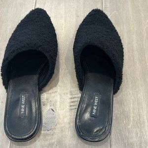 Nine West Black Textured Flats
